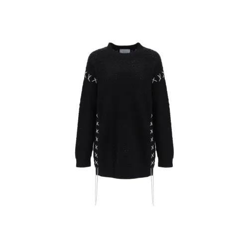 GIUSEPPE DI MORABITO Длинное платье с длинными рукавами женское черное