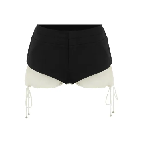 WITH JEAN FW24 Xander Шорты Повседневные шорты Женские BLACK BLACK