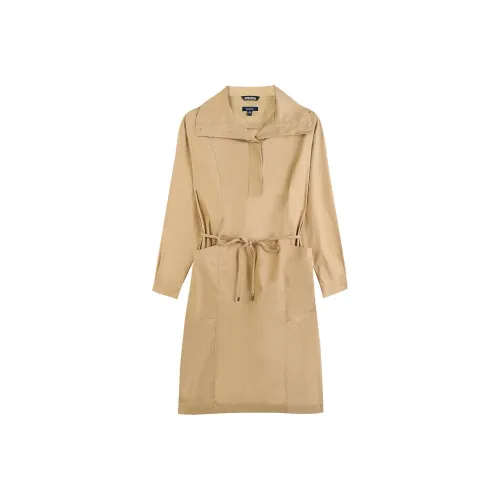 NAUTICA Длинное платье с длинными рукавами женское