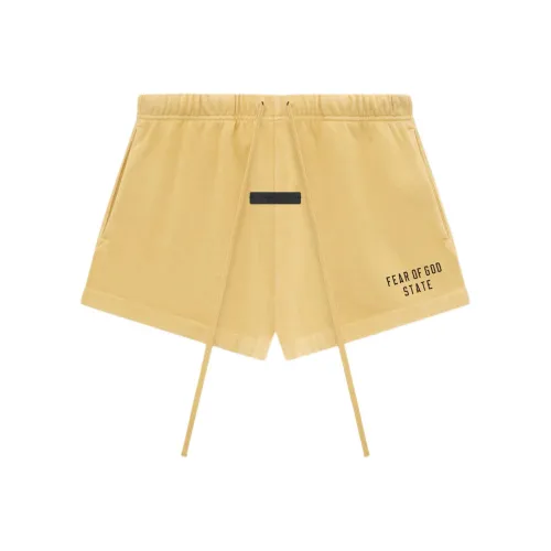 Fear of God ESSENTIALS Янтарное золото Амбра Женские Повседневные шорты