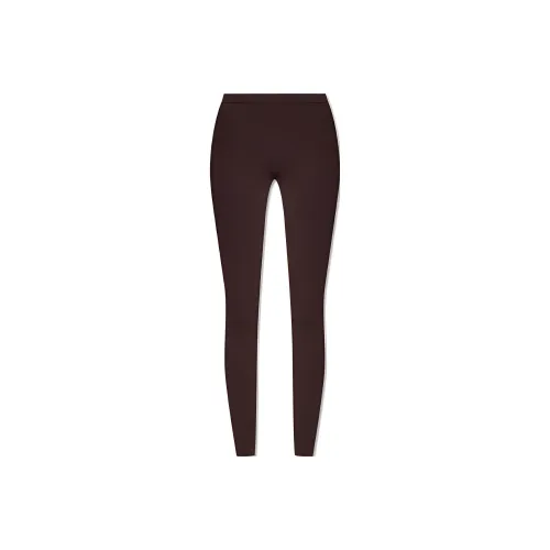 FERRAGAMO Leggings Женские Коричневый
