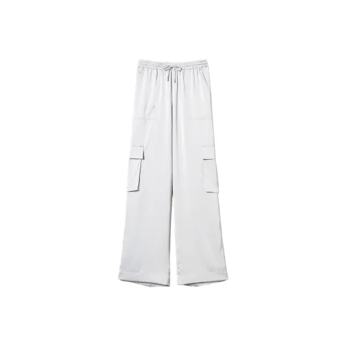 TWINSET Milano Карго Брюки Женские Светло-Серые