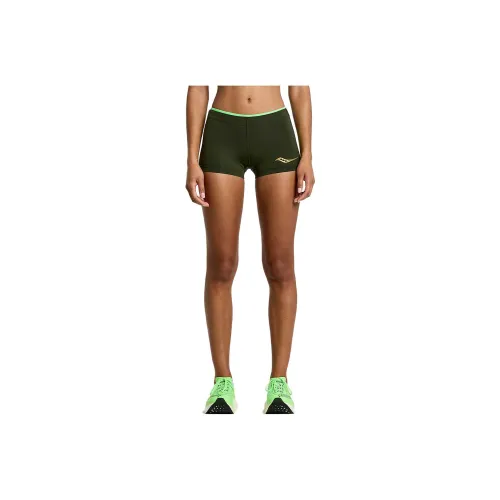 Saucony Elite Boy Short Casual Shorts Women's Green Сaucony Elite Boy Короткие Повседневные Шорты Женские Зеленые