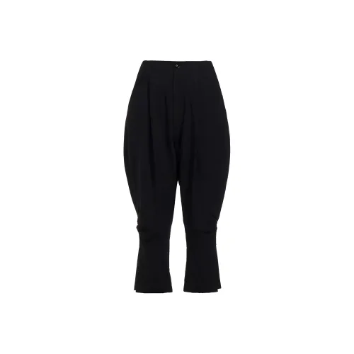 Yohji Yamamoto Повседневные шорты Женские Черные