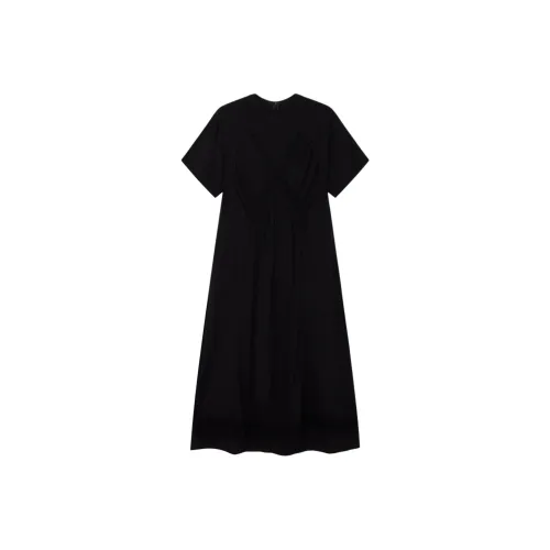 STELLA MCCARTNEY Black Женские Короткие Платья с Рукавами