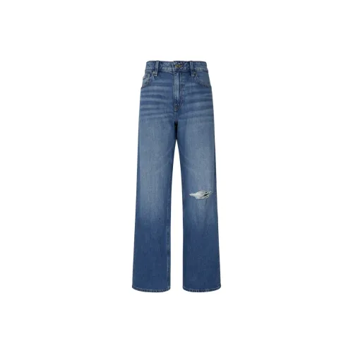 Calvin Klein W98 Джинсовый светло-голубой Женские Джинсы