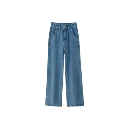 BANANA CICI Синие Женские Джинсы