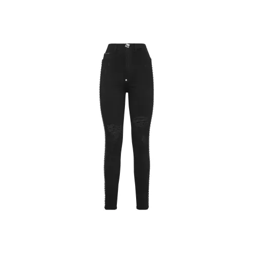 PHILIPP PLEIN Черные Женские Джинсы