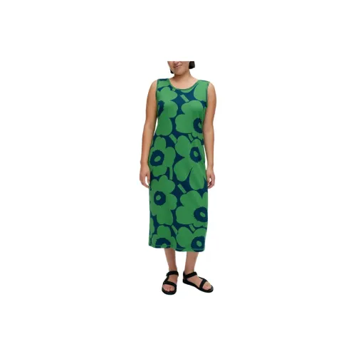 MARIMEKKO Зеленые Женские Платья без рукавов