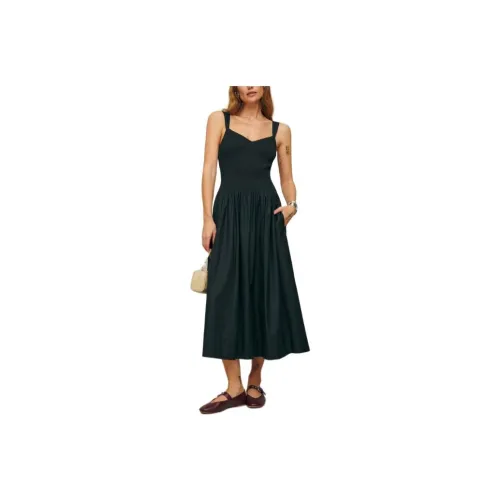 Reformation Sariah Платье Slip Платье Женское Черное