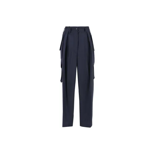 DRIES VAN NOTEN Черные Женские Брюки Карго