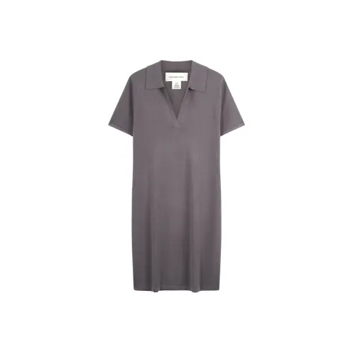 CALVIN KLEIN SS25 Короткий рукав Платье Женское