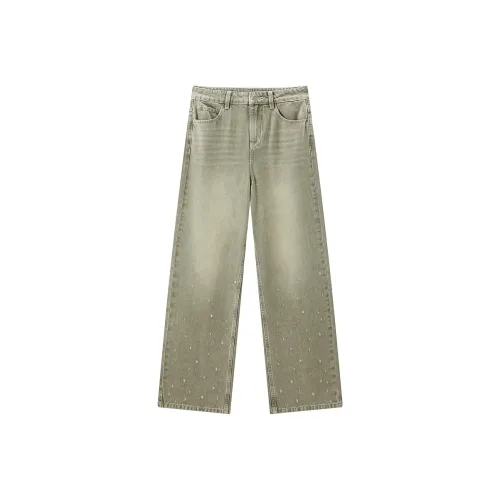 LEDIN Джинсы Женские Clear Sky Зеленый