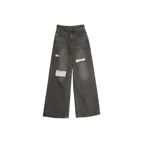 SETIROM Зеленые Женские Джинсы