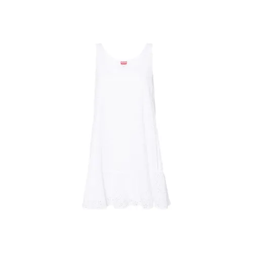 KENZO SS24 Sleeveless Dress Женское Белое