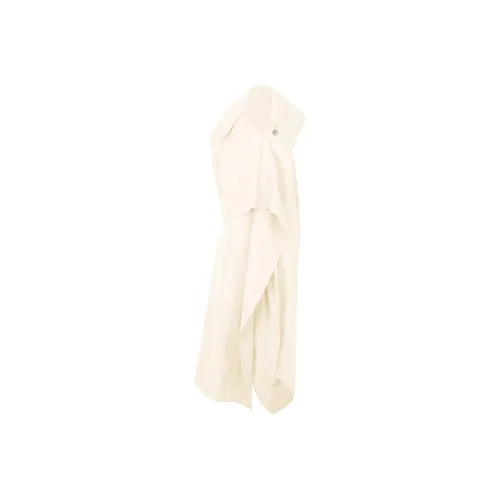 ISSEY MIYAKE Морозно-белый Женские Комбинезоны