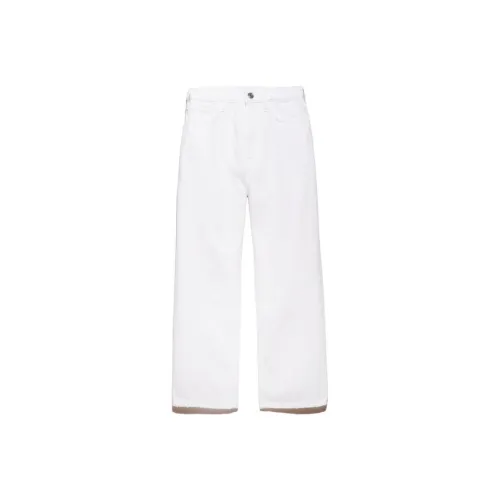 Рамка Белый Женские Джинсы