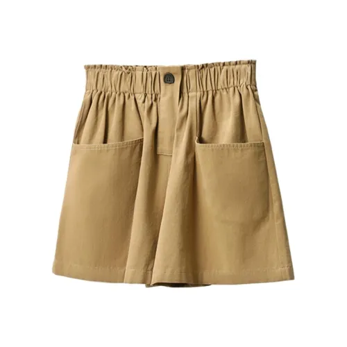 Shavani Повседневные шорты женские хаки