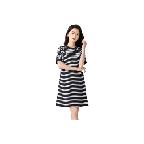 Love Elaine Короткий рукав Платье Женское