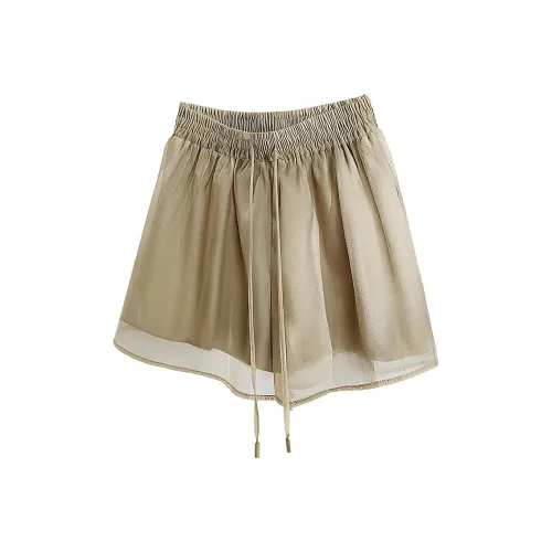 Cypress House Повседневные шорты женские хаки