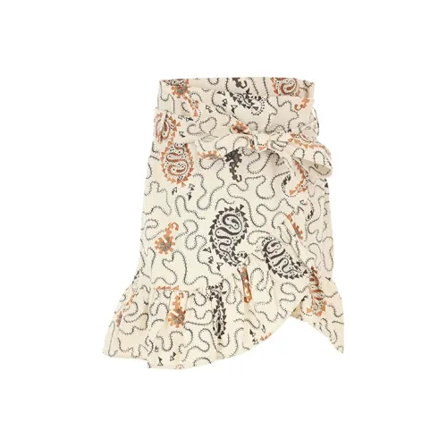 ISABEL MARANT Телесный Женские Повседневные Короткие Юбки