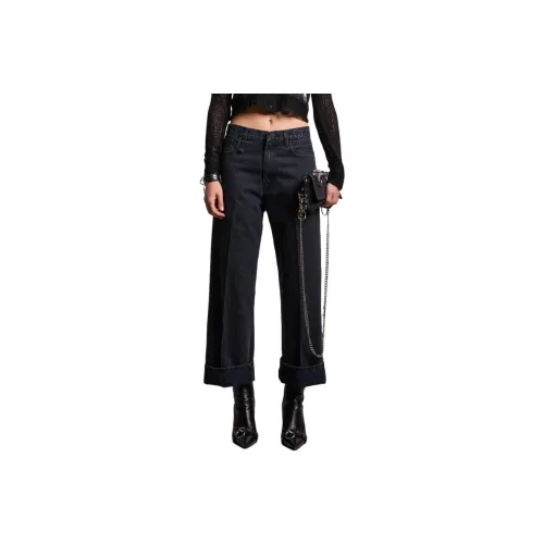 R13 Черные Женские Джинсы