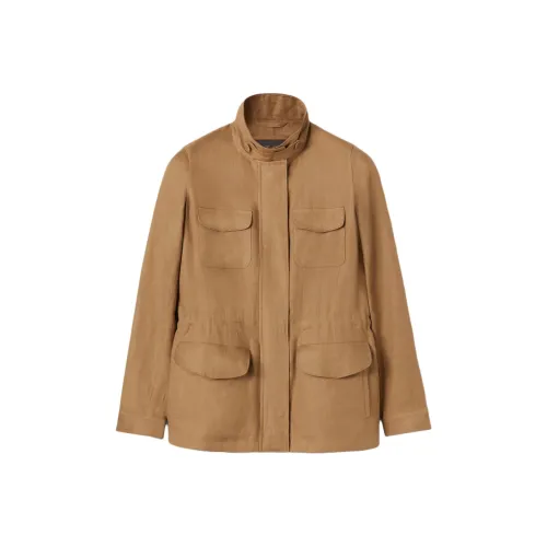 Loro Piana Cilantro Розовые Женские Куртки