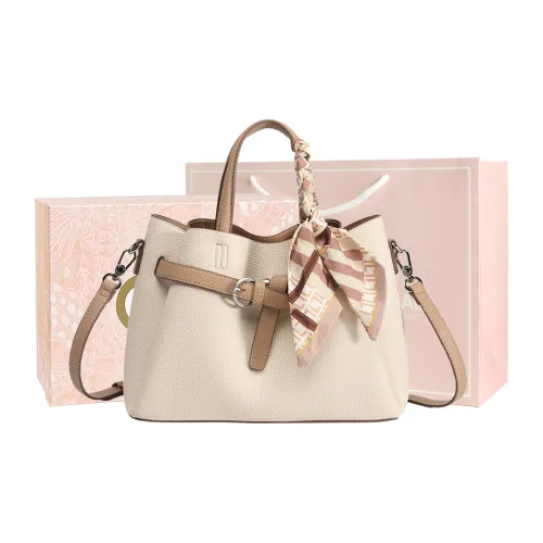 MISS GAIL Сумка через плечо из синтетической кожи сумка обычного размера женская экрю синий