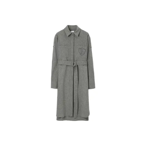 Burberry Длинное платье с длинными рукавами женское