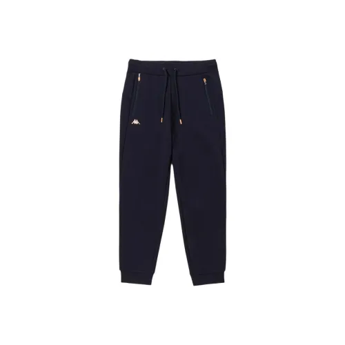 KAPPA Вязаные тренировочные штаны женские цвет полночный синий