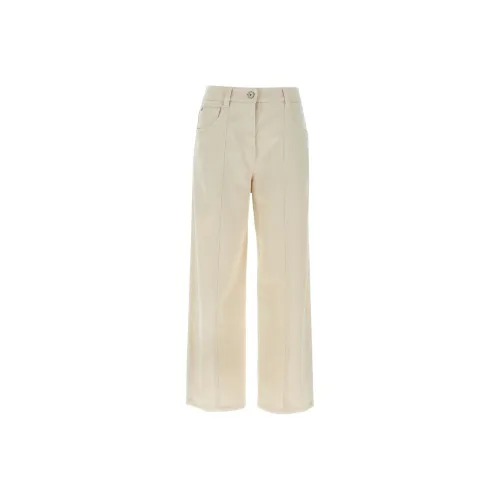 Brunello Cucinelli Бежевые Женские Джинсы