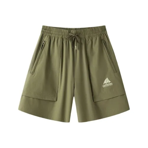 OUTDOOR PRODUCTS Повседневные шорты Женские Армейский зеленый