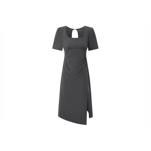 PEACEBIRD Короткий рукав Платье Женское