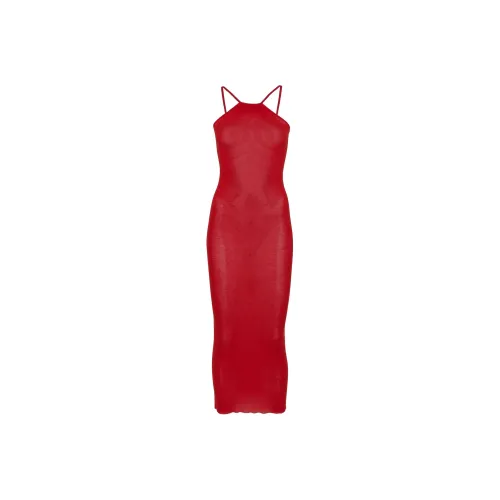 RICK OWENS Red Женские Слиплатья