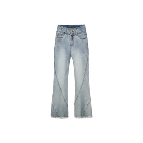 KARL LAGERFELD SS25 Джинсы Женские Синие
