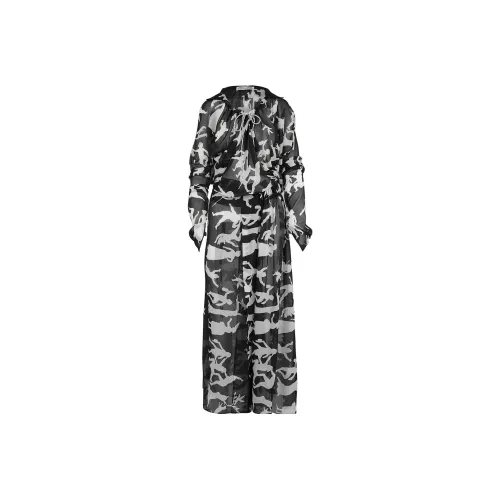 Vivienne Westwood Black Женские Длинные Рукава Платья
