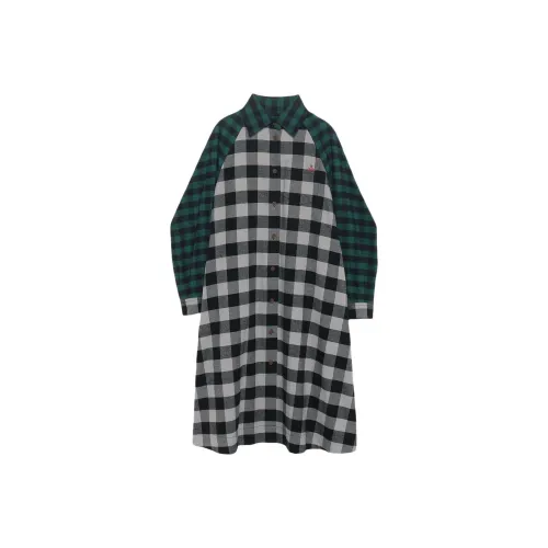 Vivienne Westwood Серые Женские Длинные Рукава Платья