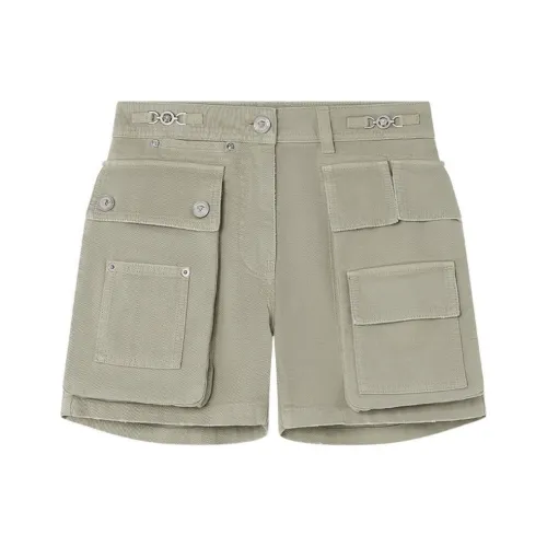 VERSACE SS24 Повседневные шорты Женские Зеленые