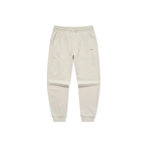 Erke Variety Training Collection Вязаные тренировочные брюки женские Сырный белый