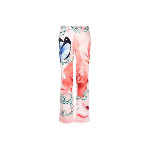 Just Cavalli Розовые Женские Джинсы