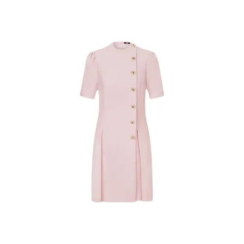 KARL LAGERFELD SS25 Короткий рукав платье женское розовый