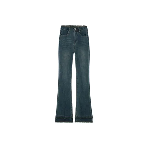 CPAURA Blue Women's Jeans CPAURA Синий Женские Джинсы