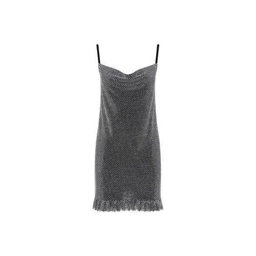 PHILOSOPHY DI LORENZO SERAFINI Slip Платье Женское Серебристое