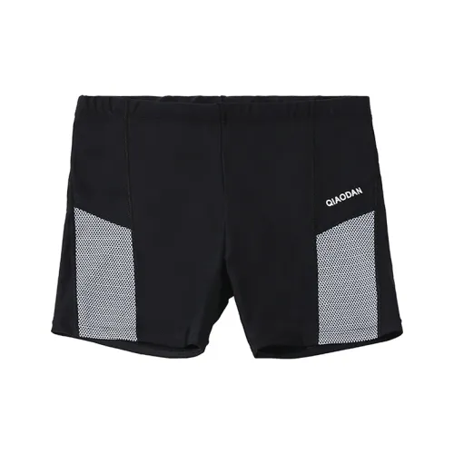 QIAODAN Взрослые плавательные шорты мужские черные