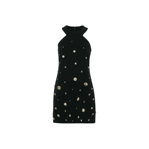 ELIE SAAB Без рукавов Платье Женское Черное