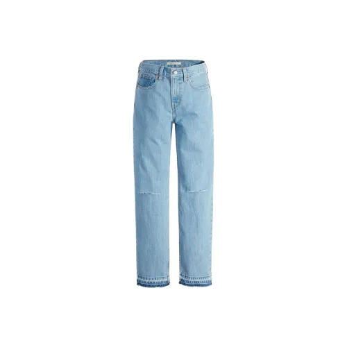 Levis Небесно-голубые Женские Джинсы