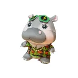 Бегемот: Зеленые солнцезащитные очки, стиль