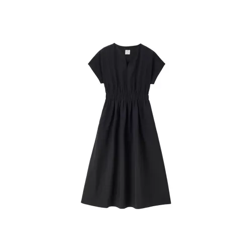 Giordano Женские Платья с Коротким Рукавом