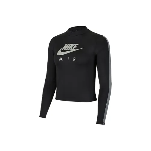 NIKE Черная женская одежда для фитнеса