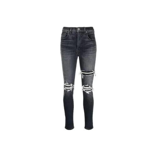 AMIRI Женские джинсы черного цвета